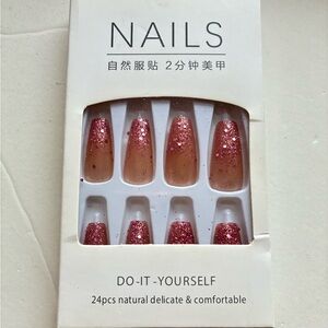 Glitter Ombre Press-On Nails